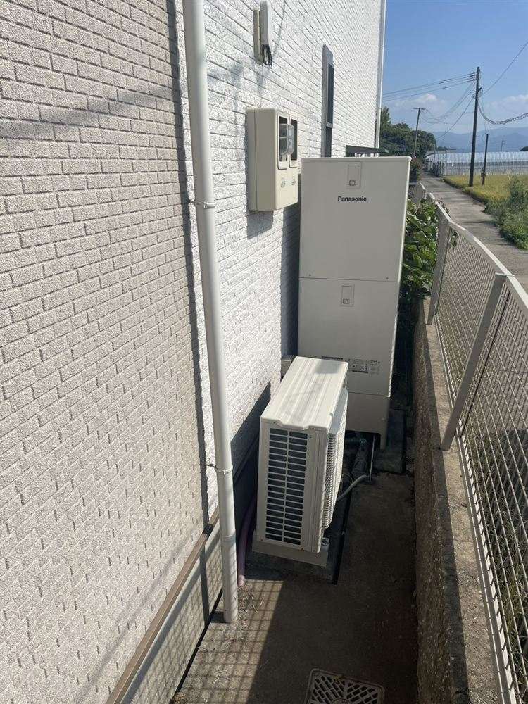 宇城市 本体の傾き・脚の破損(施工後)